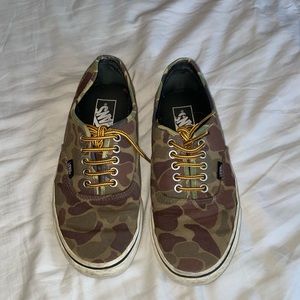 Classic Camo Vans